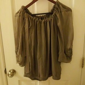 Zara Woman Silk Top Size M